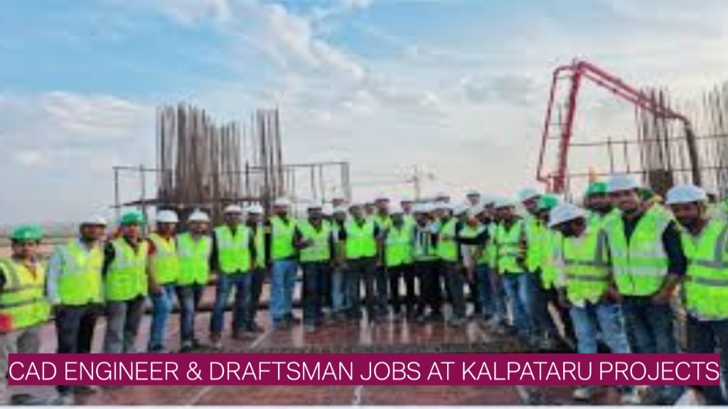 CAD Engineer & Draftsman Jobs at Kalpataru Projects | Walk-In Interview January 2026