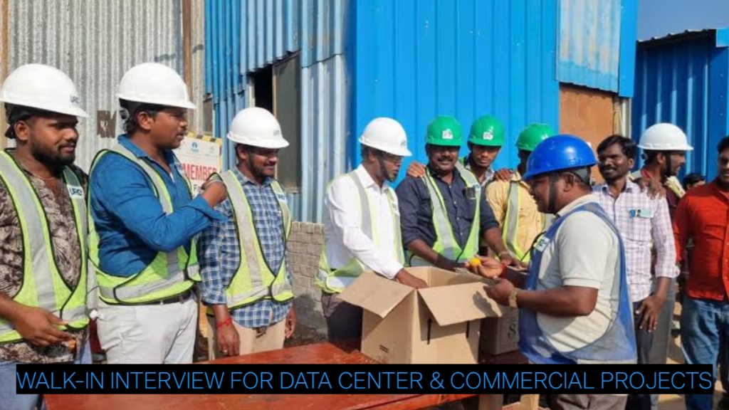 URC Construction Jobs 2026 | Walk-In Interview for Data Center & Commercial Projects