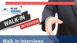 Shapoorji Pallonji Jobs 2026: Electrical MEP Vacancies for Experienced Professionals
