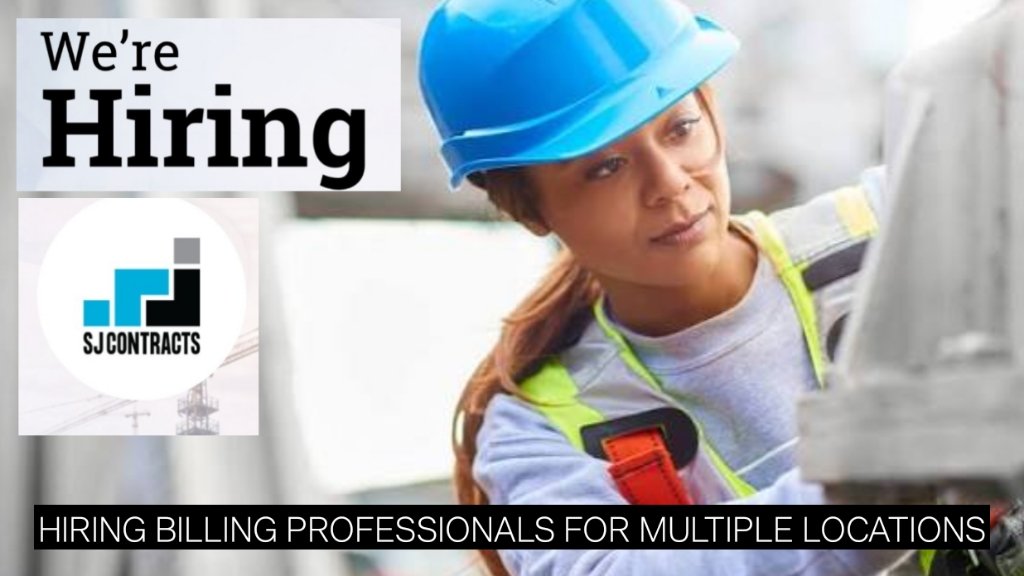 SJ Contracts Jobs 2026: Hiring Billing Professionals for Multiple Locations