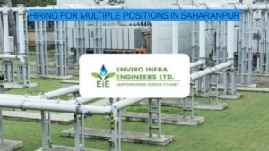 Enviro Infra Engineers Jobs 2026: Hiring for Multiple Positions in Saharanpur
