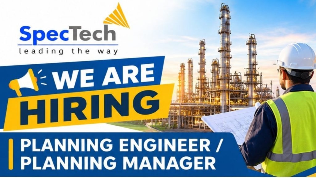 SpecTech Qatar Hiring 2026: Senior Planning Professionals Wanted for 6-Month Extendable Project in Ras Laffan